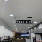 لایت باکس دیواری با قاب استیل